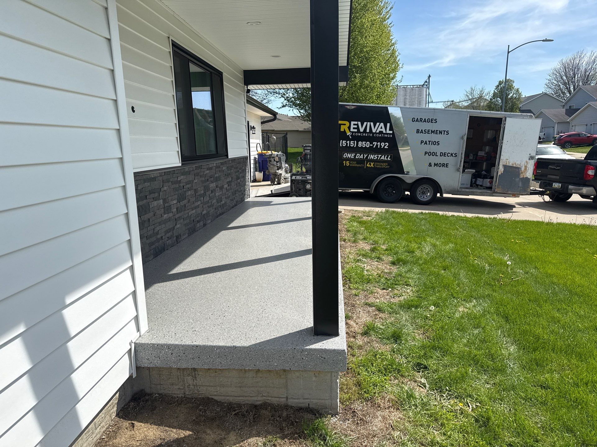 Patio coating by Revival