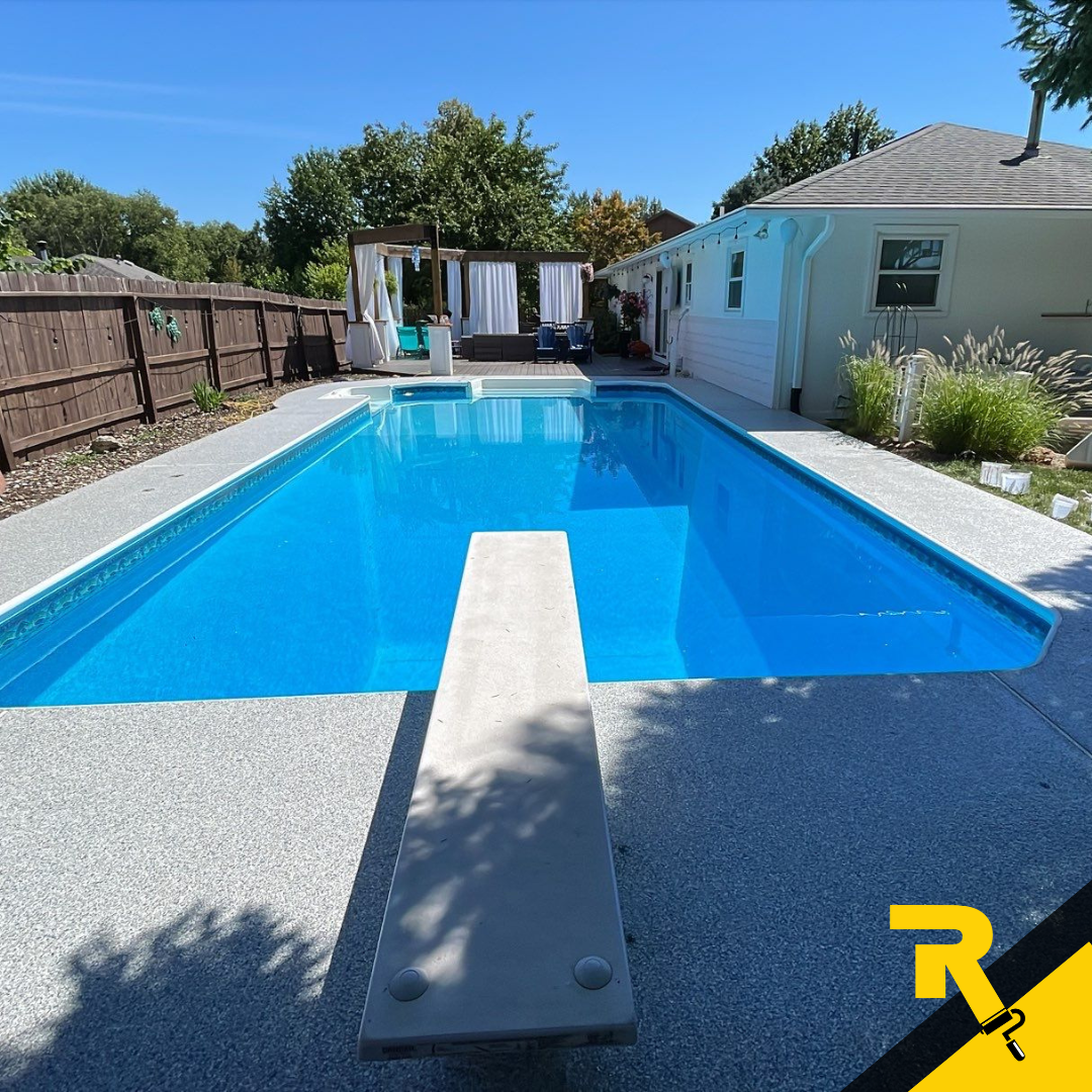 Pool deck coating Des Moines Iowa