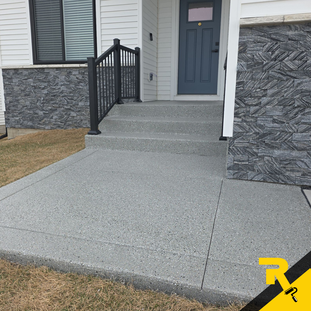 Patio floor coating Ankeny Iowa