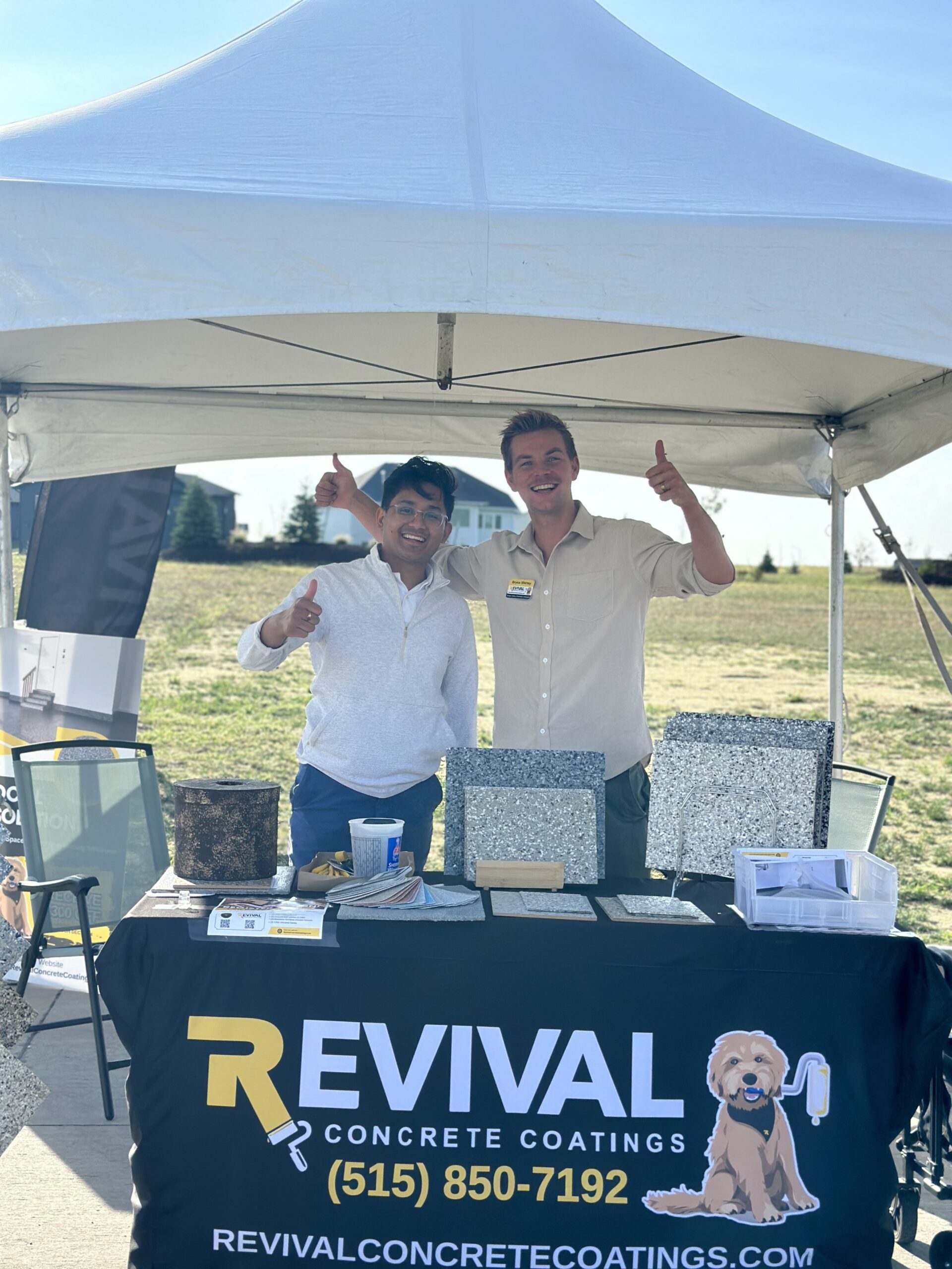 Revival crew on a project