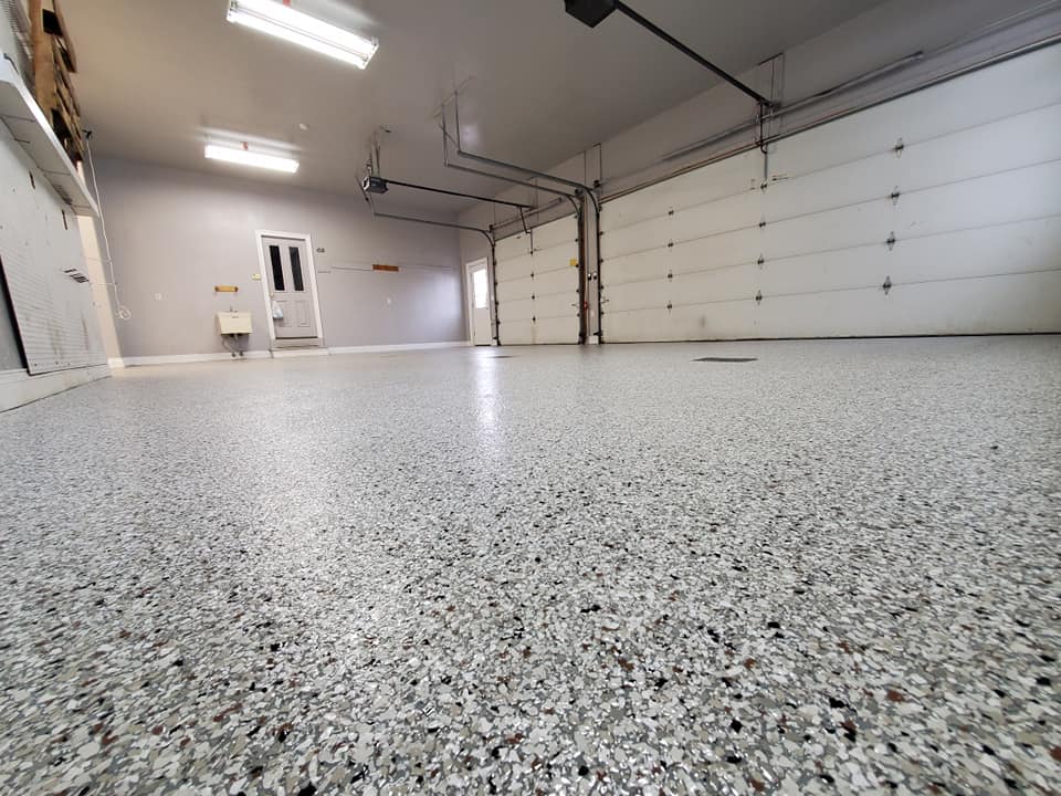 Garage floor coating by Revival