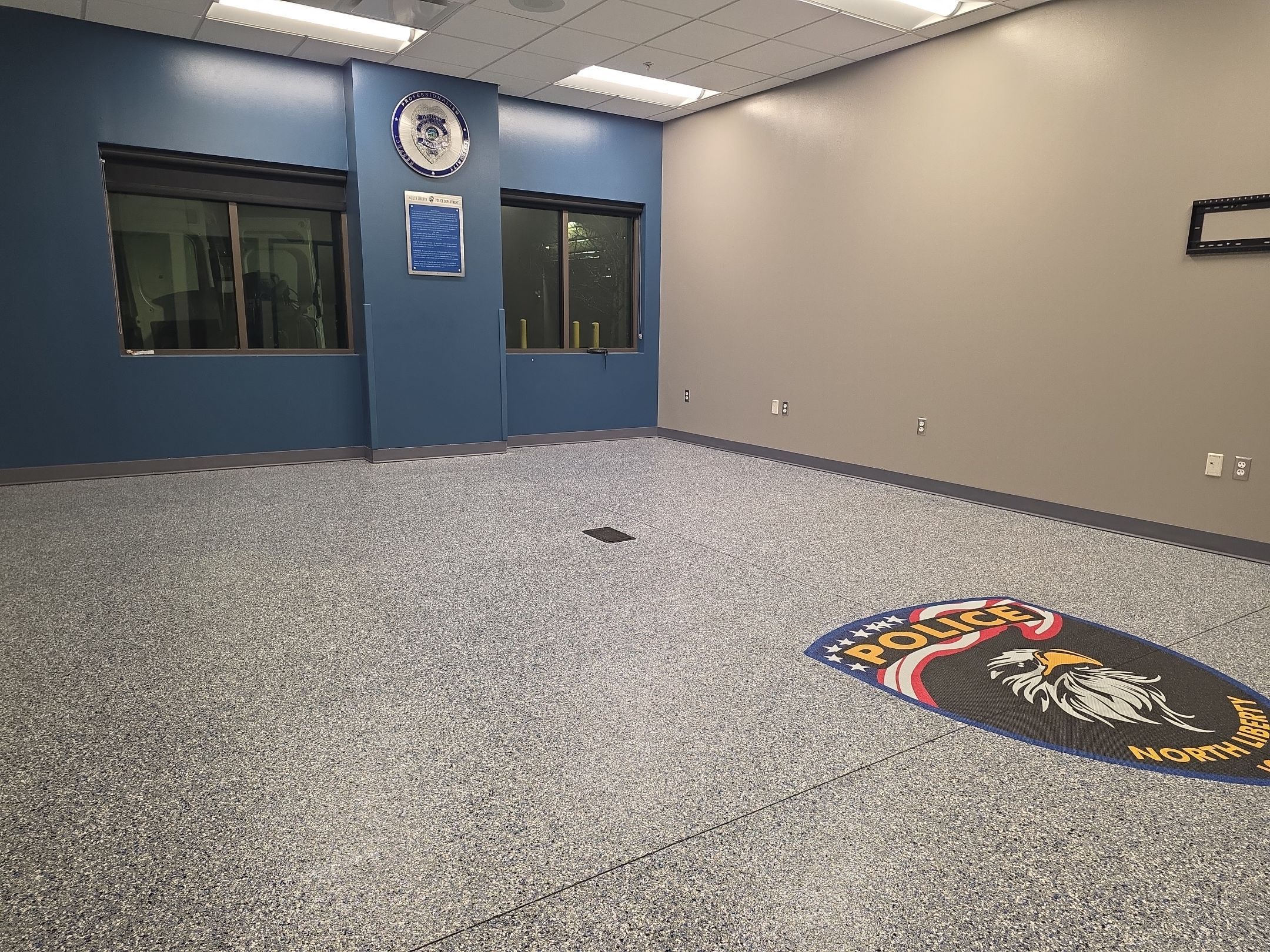 Commercial floor coating