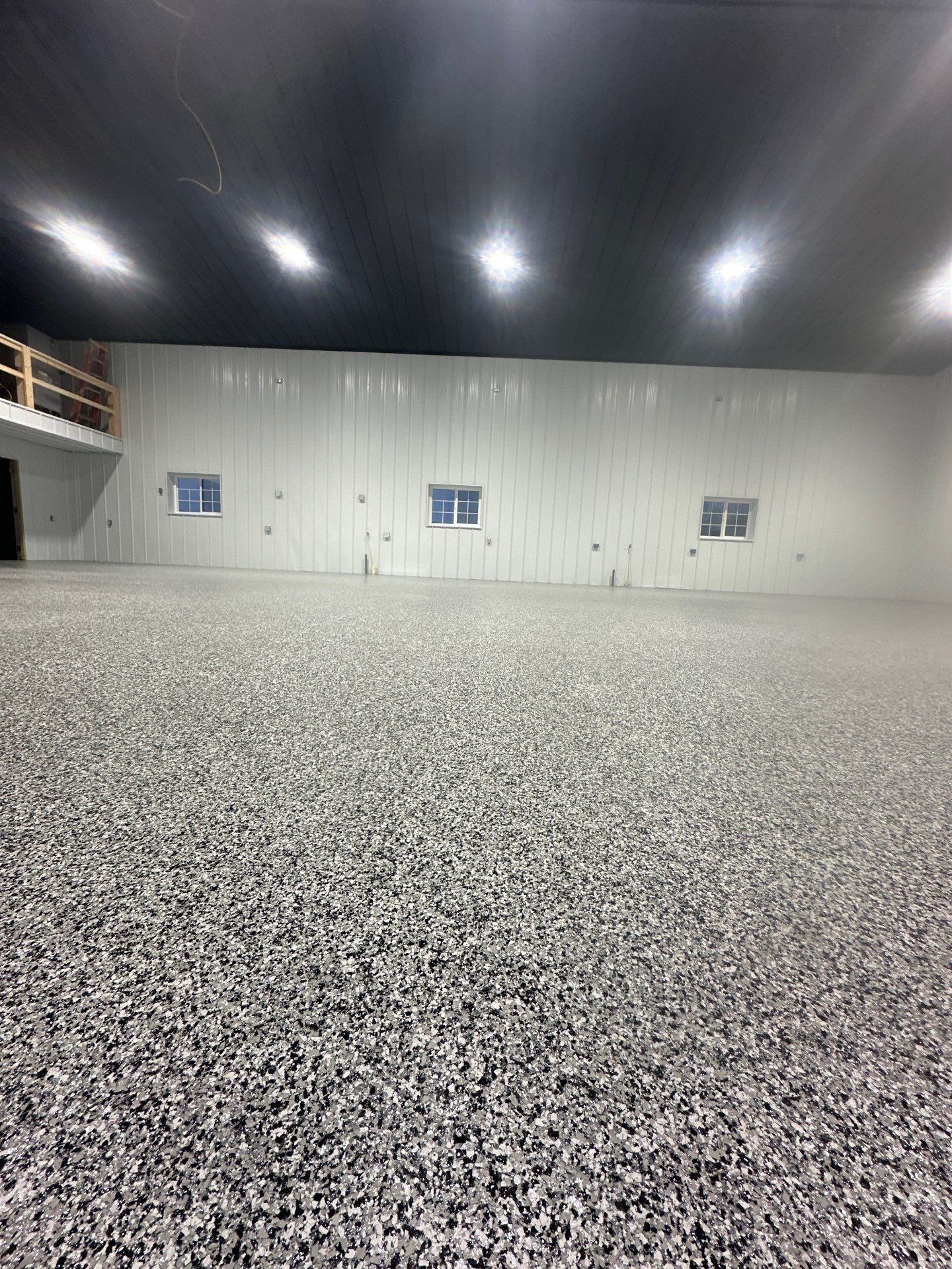 Barndominium floor coating